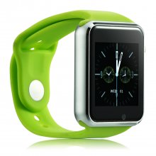 iCou I6 Smart Watch Phone 1.54 Inch Touch Screen Bluetooth Camera FM Green
