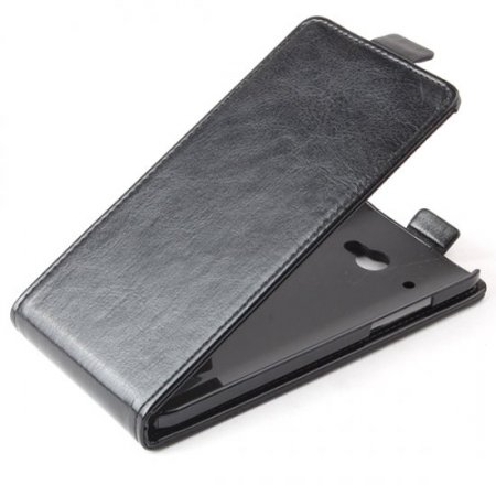 Fashion Leather Flip Case Cover for HTC X920D Smartphone 3-color