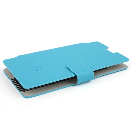 Protective Leather Case Cover for JIAYU G3C G3S G3T G3 Smartphone Blue