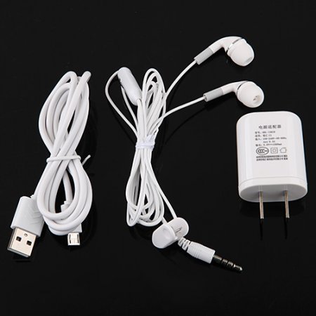 Mingren C1 Smartphone Android 4.2 MTK6589 Quad Core 5.3 Inch 3G GPS- Black & White