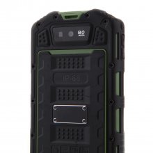 H5 Smartphone IP68 Android 4.2 MTK6572W Dual Core 4.0 Inch 3G Green