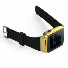 ZGPAX S39 Smart Watch Phone 1.54 Inch Touch Screen Bluetooth Camera FM Black+Gold