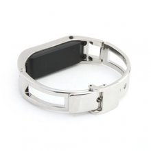 Bluetooth Vibrating Bracelet with Call ID Silver