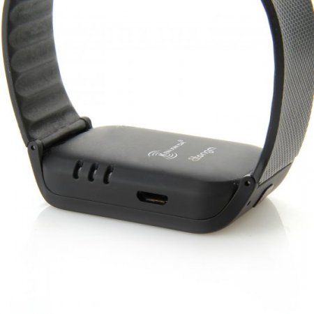 Atongm W003 Smart Watch Phone 1.44 Inch Touch Screen Bluetooth Camera FM Black