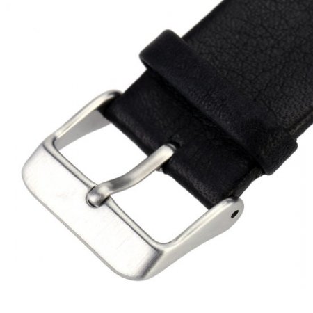 Zeblaze Rover Smart Watch Toughened OGS Panel MTK2501 BT Premium Leather Strap Silver