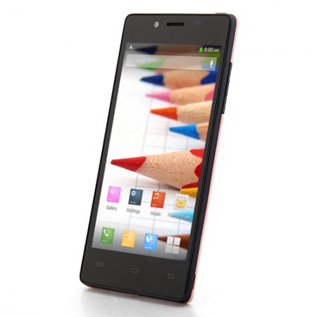 XIAOCAI X9S Smartphone Android 4.2 MTK6582 Quad Core 1.3GHz 1GB 4GB 4.5 Inch 8.0MP Camera -Pink