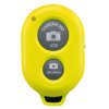Bluetooth Remote Shutter Camera Control Self-timer for iOS Android Smartphone Yellow
