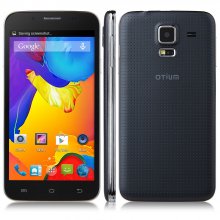 OTIUM S5 Smartphone Android 4.4 MTK6582 5.0 Inch IPS Screen Air Gesture OTG - Black