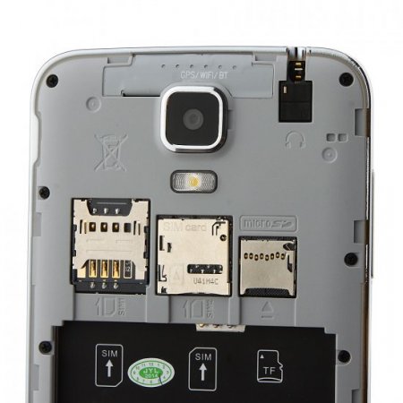 Dapeng G9000 Smartphone MTK6592 1GB 8GB Android 4.2 5.1 Inch Gesture Sensing - White