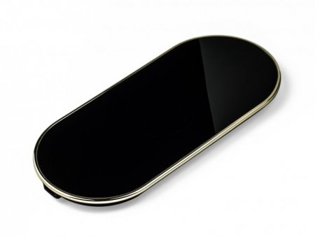 UP3 Portable Arc-shaped Qi Wireless charging Transmitter with LED Indicator 5W Black