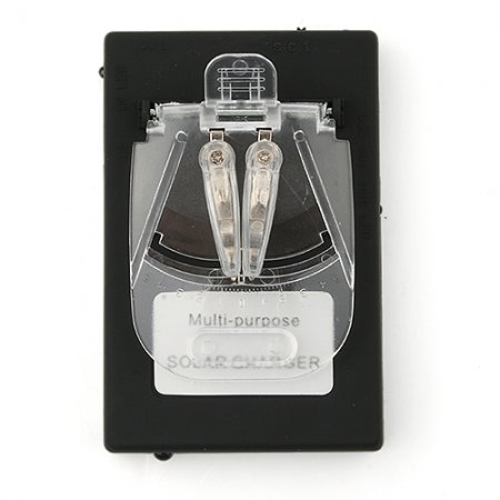 Multi-functional Universal Travel Solar Panel Emergency Charger with Flash Light for Mobile Phone