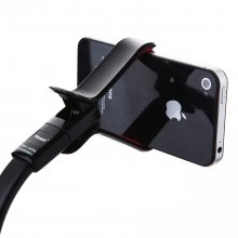 Durable Flexible Long Arms Mobile Phone Holder Bracket Stand Black