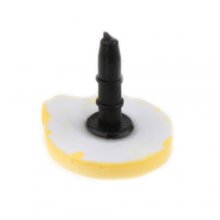 Smiling Face Earphone Jack Dustproof Plug Set 5Pcs Yellow