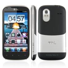 ThL V9 Smart Phone Android 4.0 OS MTK6575 1.0GHz 3G GPS WiFi 4.3 Inch QHD Screen- Black & Silver