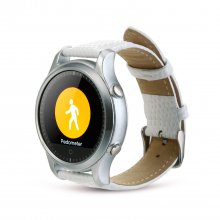 ZGPAX S360 Smart Bluetooth Watch 1.22 Inch SOS Button for IOS Android Smartphone White