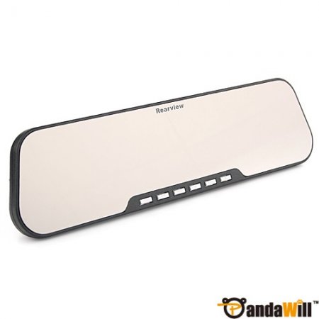 X888AV 2.7" TFT HD Dual Lens Rearview Mirror Car Camera DVR hot deal