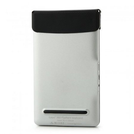 Flyshark iLepo 360 Foldable Metal Ultra-thin Bluetooth Keyboard Remote Camera White