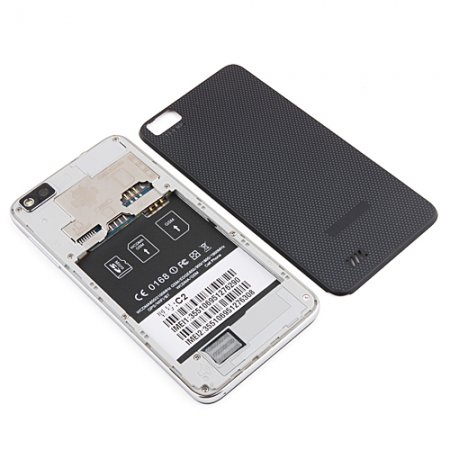 C2 Smartphone Android 4.2 MTK6572 Dual Core 1.2GHz 4.5 Inch 3G GPS - Black with Gift