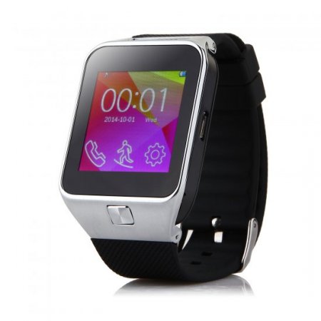 ZGPAX S29 Watch Phone Bluetooth Watch Quad Band 1.54 Inch FM Camera Silver