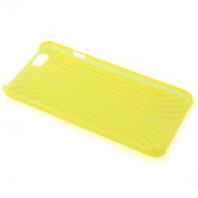 Shell Style Hard Back Case Cover for iPhone 6 Transparent Yellow