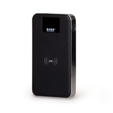 MOCREO 10000mAh Power Bank Qi-Enabled Single-Position Wireless Charger Charging Pad