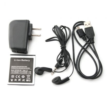 i8750 Smartphone Android 2.3 OS SC6820 1.0GHz 4.0 Inch 2.0MP Camera- White