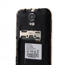 Tengda Mini M8 Smartphone Android 4.2 MTK6572W 4.3 Inch 3G GPS Golden