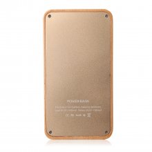 Unique Portable Universal 4000mAh Ultra Light Thin Wooden Power Bank