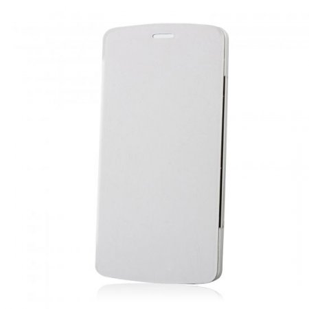 Original Protective Leather Flip Case Cover for iNew V8 Smartphone - white