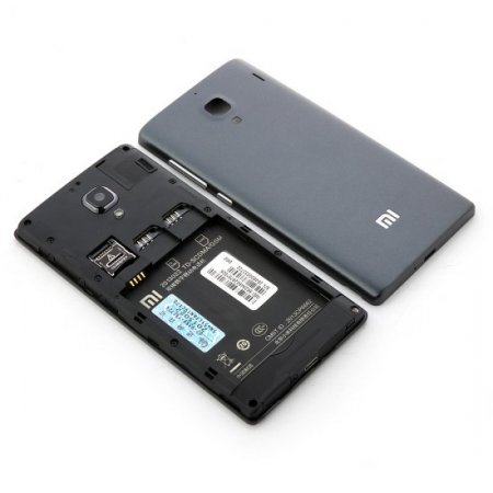 Kimi Red Smartphone Android 4.2 MTK6572W Dual Core 4.7 Inch IPS Screen GPS - Black