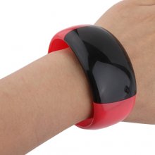 Fashion Bluetooth Bracelet Vibrating LCD Caller ID Alert Anti-Loss Watch