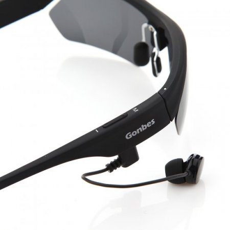 Gonbes K2 Voice Control Wireless Bluetooth Stereo Headset Smart Glasses Sunglasses