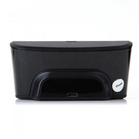 Charging Dock Station for iPhone 6 (4.7'') with 8 Pin Data Cable Black