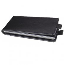 Leather Flip Case Cover for ThL W11 Smartphone Black