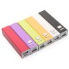 Portable 2600mAh Power Bank for Mobile Phone 6-Colors