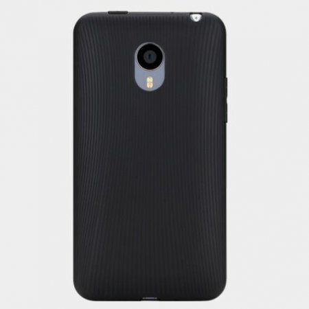 Original TPU Protective Back Cover Case for MEIZU MX4 Smartphone Black