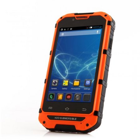 Tengda V6 Smartphone IP68 Android 4.2 MTK6572 4.0 Inch WiFi Orange