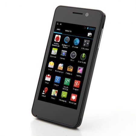 Cubot GT90 Smartphone Android 4.2 MTK6572W Dual Core 3G GPS 4.0 Inch- Black