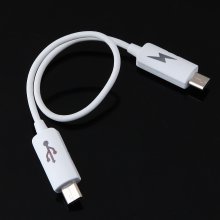 Portable Phone To Phone Emergency Charging Micro USB Cable for Android Phone