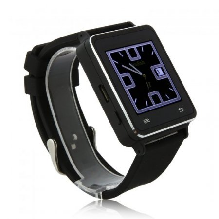 Iradish I7 Smart Bluetooth Watch Touch Screen for Android Devices 1.54 Inch - Black
