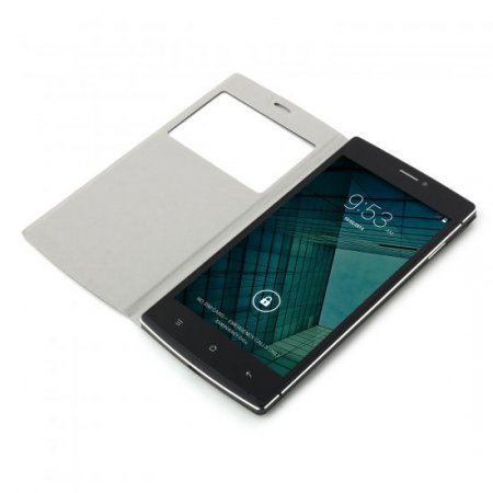 Nandan F7 Smartphone Android 4.4 MTK6582 Quad Core 3G Smart Wake 5.0 Inch Silver Side