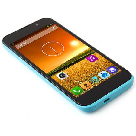 ZOPO ZP700 Cuppy Smartphone MTK6582 Quad Core 1.3GHz Android 4.2 4.7 Inch 3G GPS OTG OTA- Blue