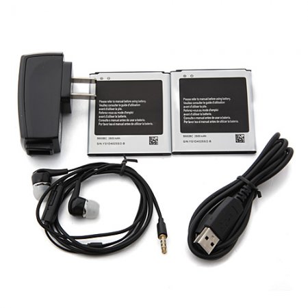 Tengda i9502 Smarphone Android 4.2 MTK6577 Dual Core 3G GPS WiFi 4.7 Inch-White