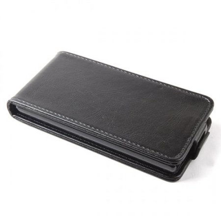 Fashion Leather Flip Case Cover for LG P705 P700 Smartphone Black