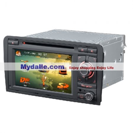 6.5 inch Car autoradio gps navigation system player for AUDI A3/S3 2003-2010 with can bus dvd/bluetooth/radio/gps/iphone/ipod function