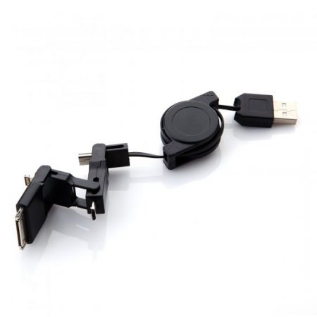 4- In-1 Multifunctional USB Charger Data Transfer Cable For Mobile Phone