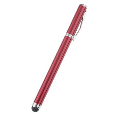 2 in 1 Touch Screen Stylus Ball Point Pen 12cm Long