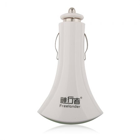 Freelander C31 USB Car Charger with Dual USB Port for iPhone iPod Galaxy S2 HTC BlackBerry