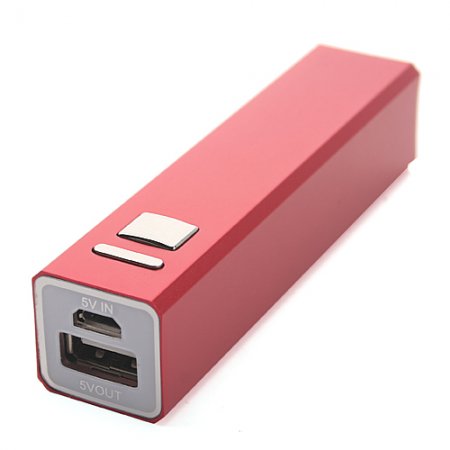 Portable 2600mAh Power Bank for Mobile Phone 6-Colors