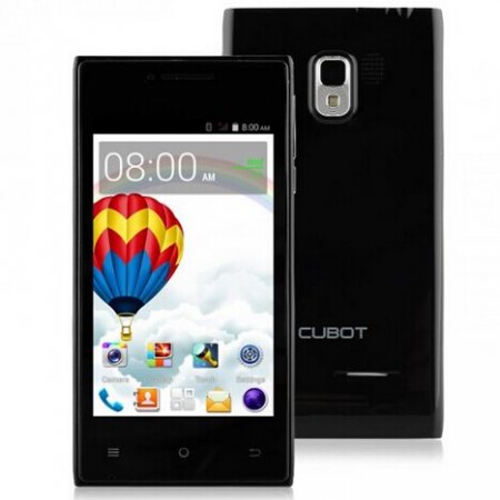 Cubot GT72+ Smartphone Android 4.4 MTK6572W Dual Core 4.0 Inch 3G Wifi Black
